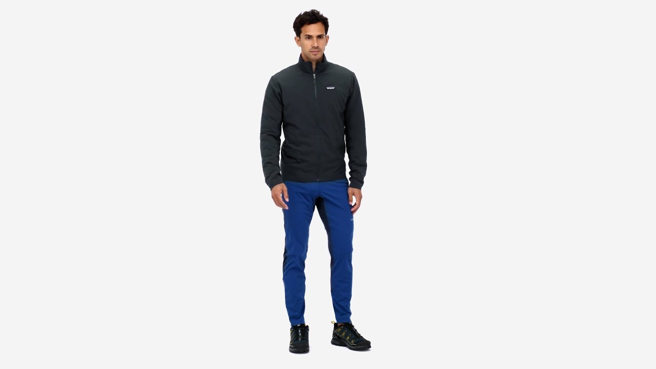 Kurtka hybrydowa męska Patagonia Thermal Airshed wavy blue