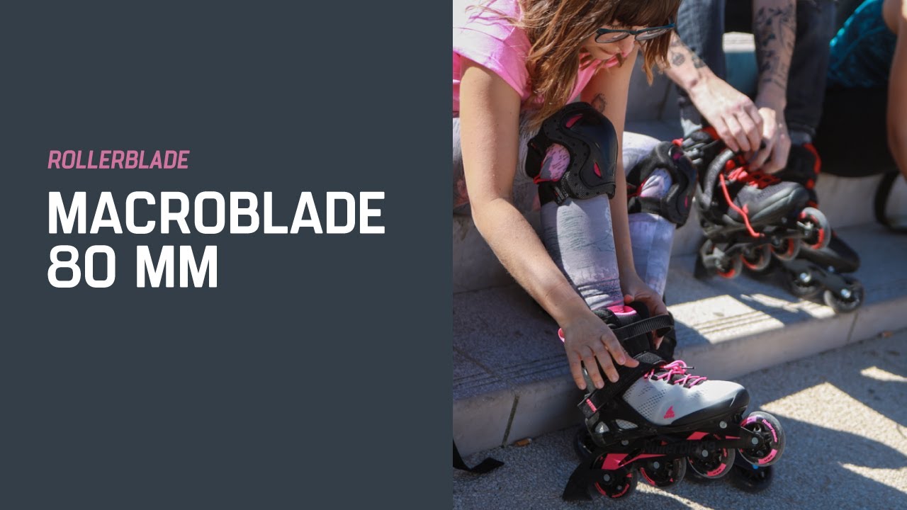 Rolki męskie Rollerblade Macroblade 80 black/lime