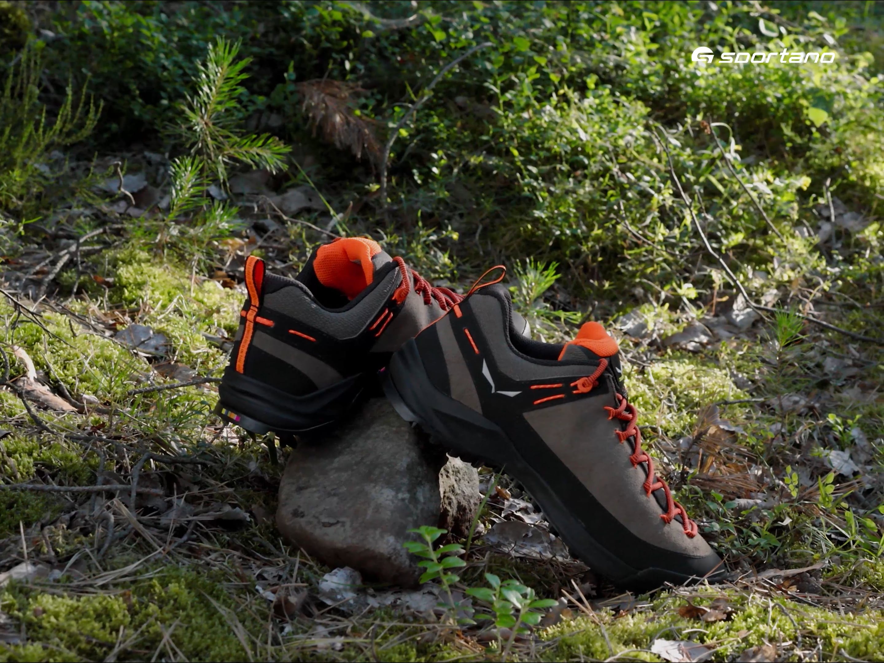 Buty podejściowe męskie Salewa Wildfire Leather bungee cord/black