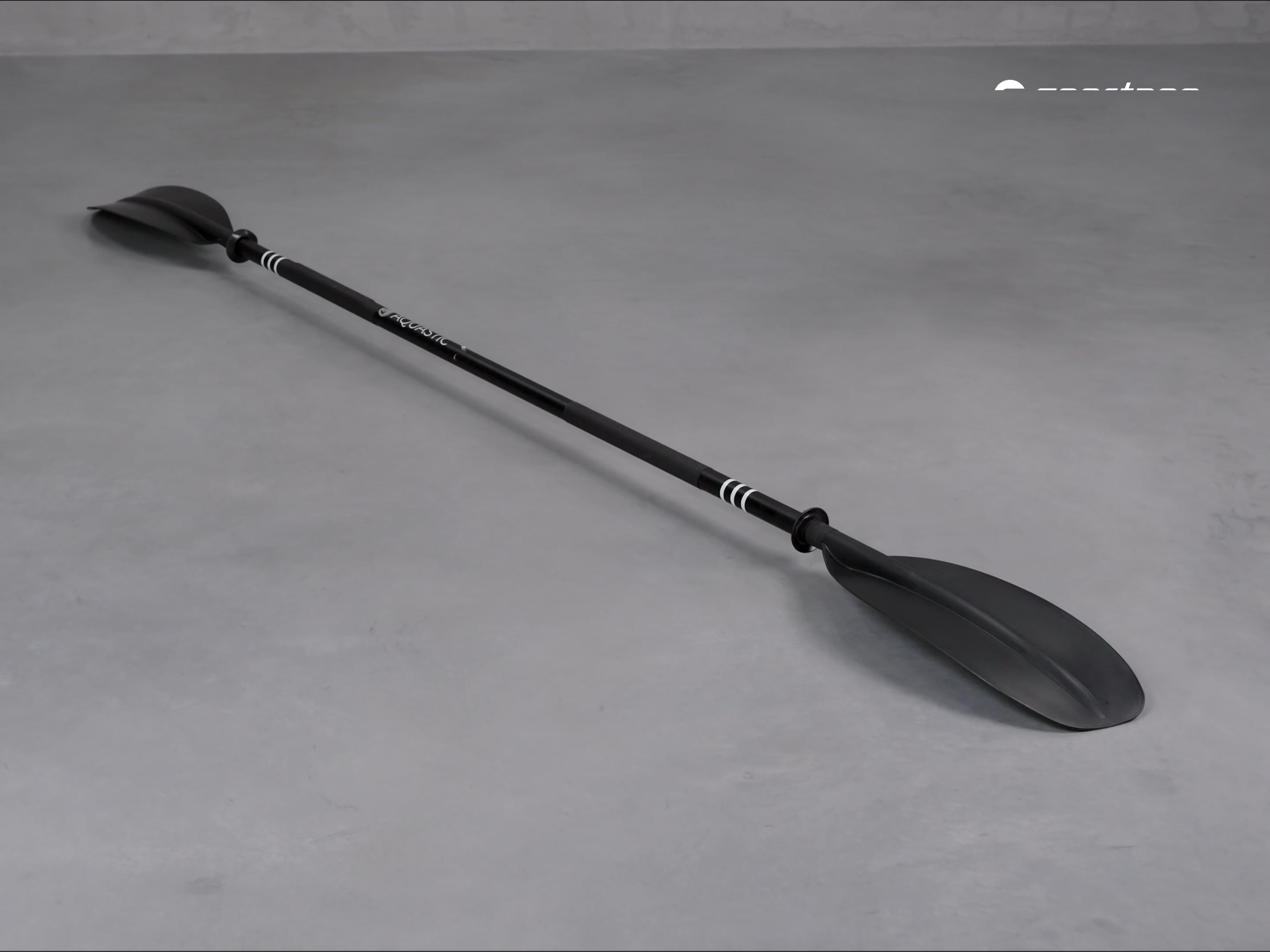 Wiosło kajakowe 2-częściowe AQUASTIC AQS-KPD001 220 cm czarne