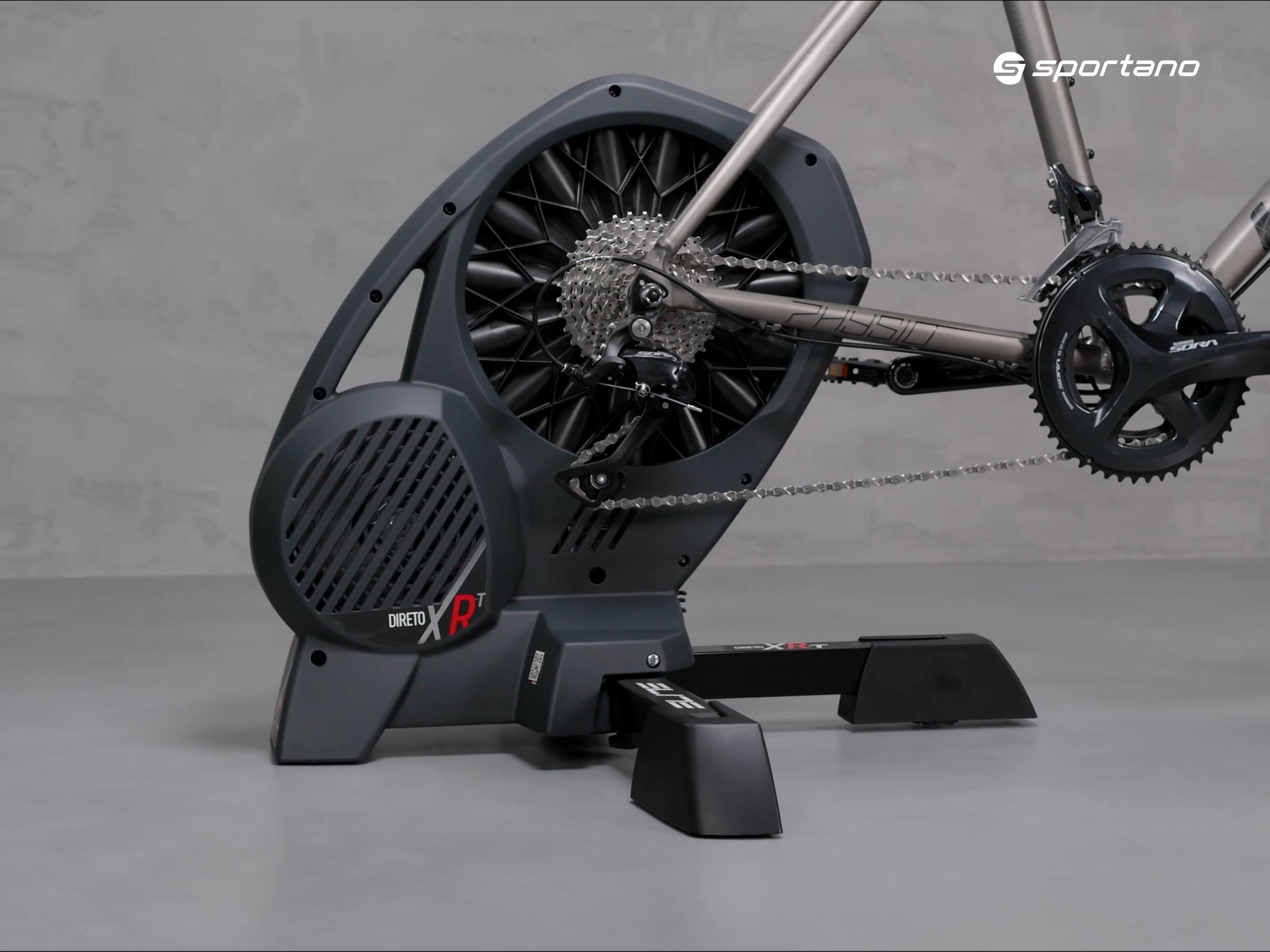 Trenażer rowerowy Elite Direto Xr-T with Riser Block