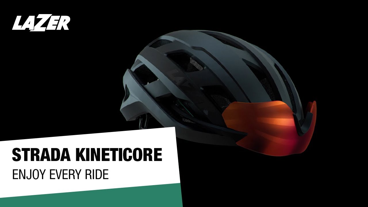 Kask rowerowy Lazer Strada KinetiCore full matte black