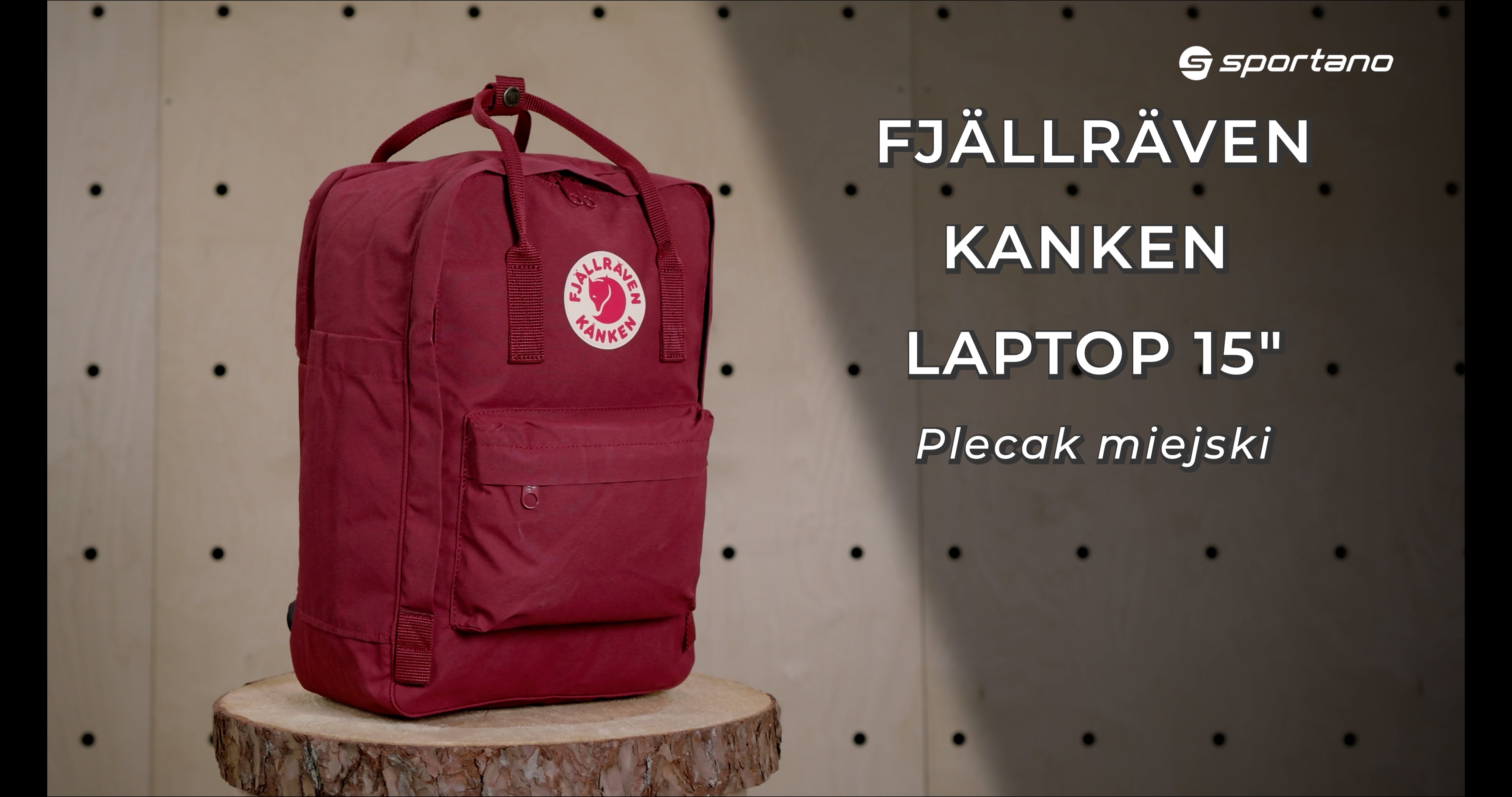 Plecak miejski Fjällräven Kanken Laptop 15" 18 l super grey