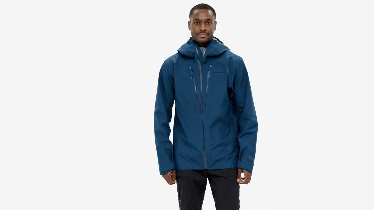 Kurtka przeciwdeszczowa męska Patagonia Triolet black