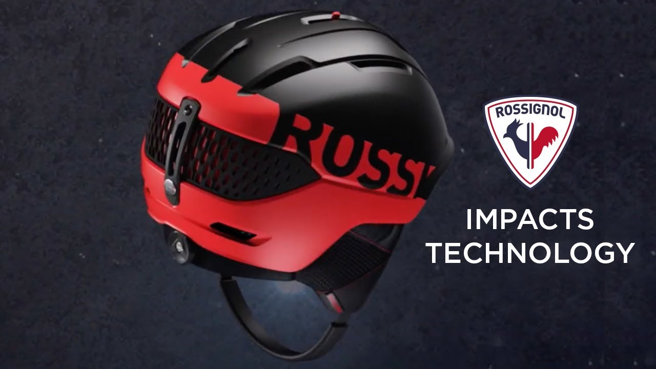 Kask narciarski Rossignol Fit Visor Impacts black/orange/silver