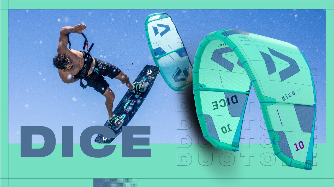 Latawiec kitesurfingowy DUOTONE Dice mint