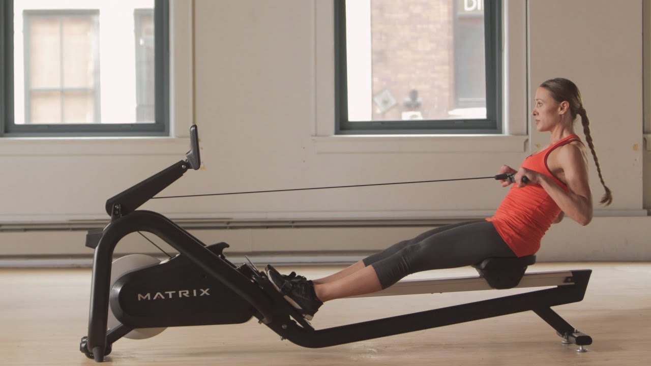 Wioślarz Matrix Fitness MX-Rower16 black