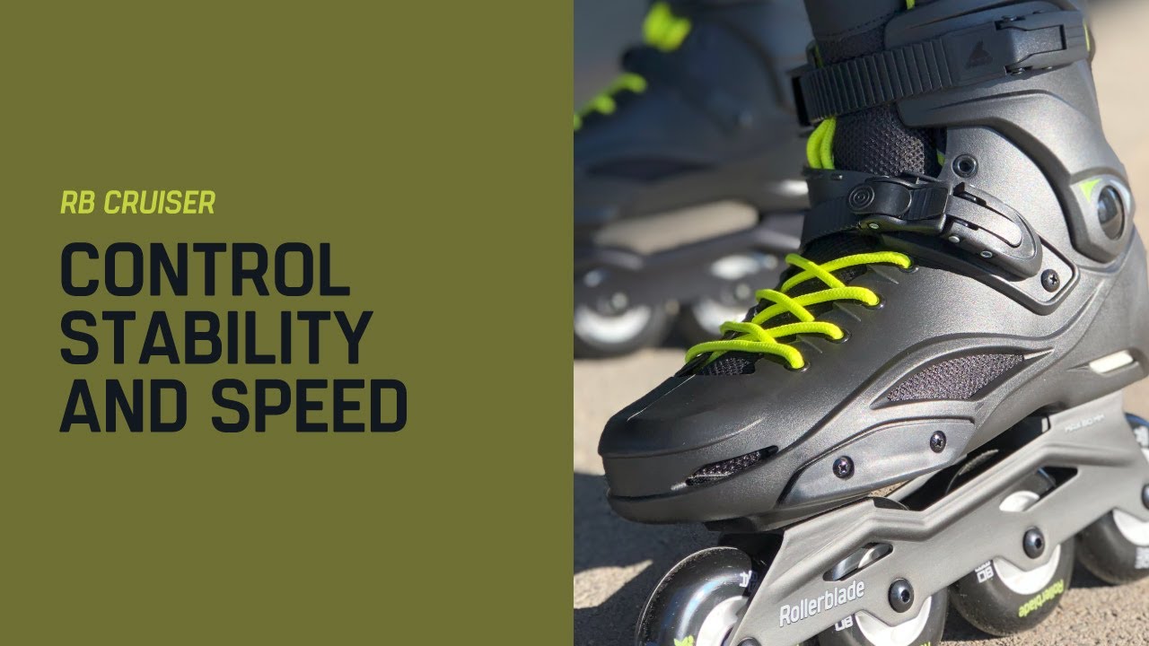 Rolki męskie Rollerblade RB Cruiser black/neon yellow