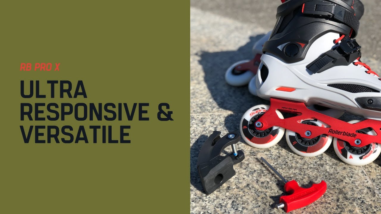 Rolki męskie Rollerblade RB PRO X grey/warm red