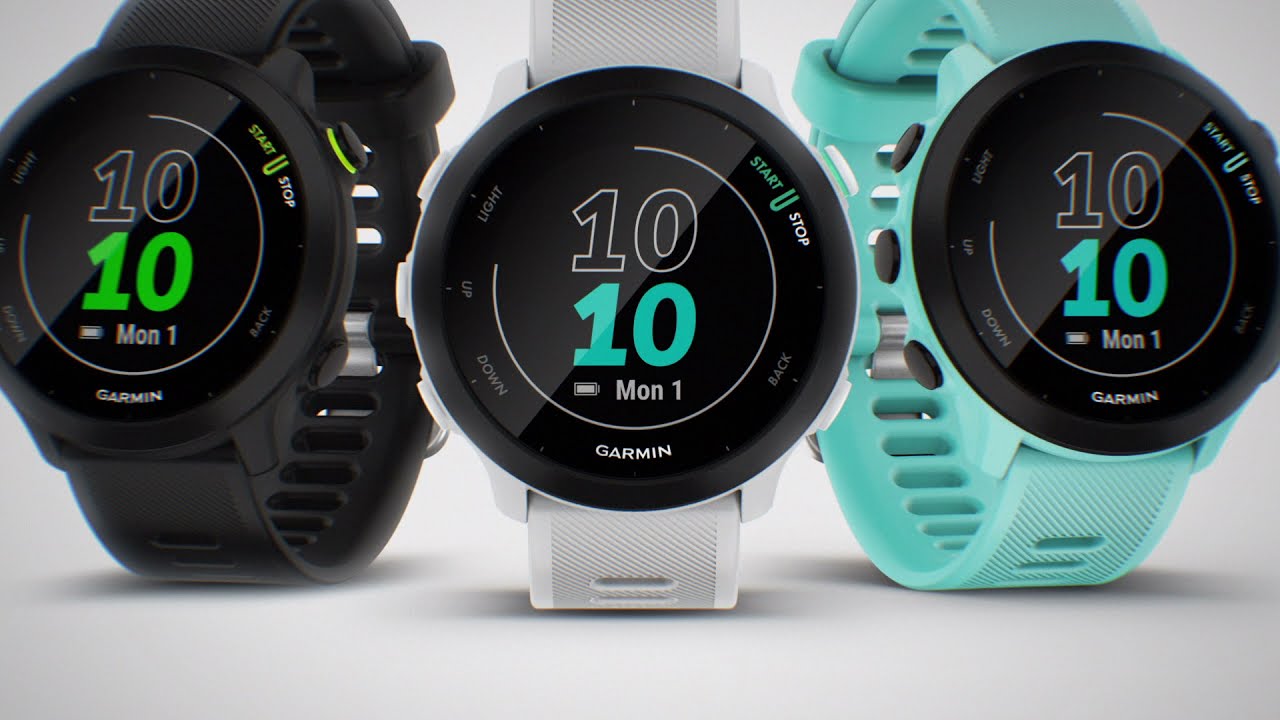 Zegarek Garmin Forerunner 55 czarny 010-02562-10