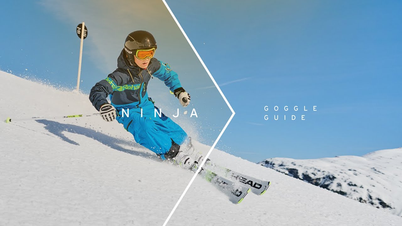 Gogle narciarskie dziecięce HEAD Ninja red/pink