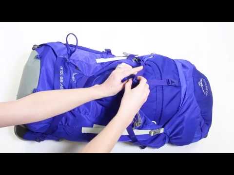 Plecak trekkingowy damski Osprey Ariel 55 l ceramic blue