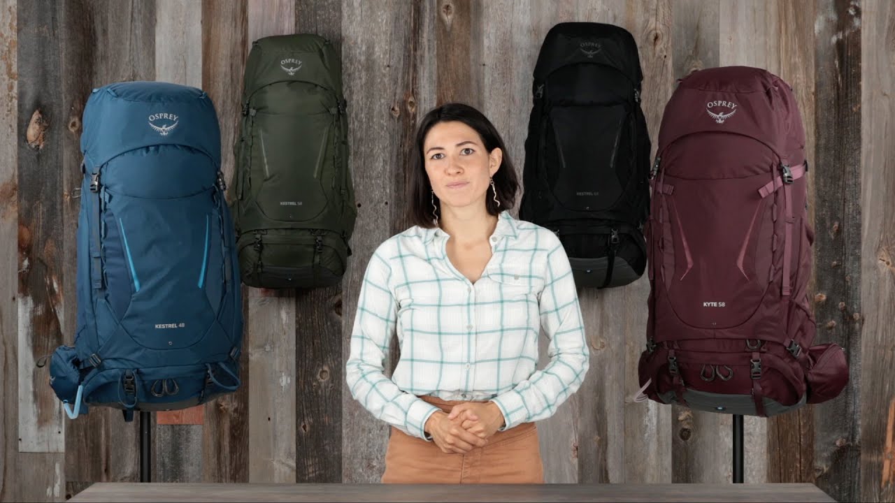 Plecak trekkingowy męski Osprey Kestrel 68 l black
