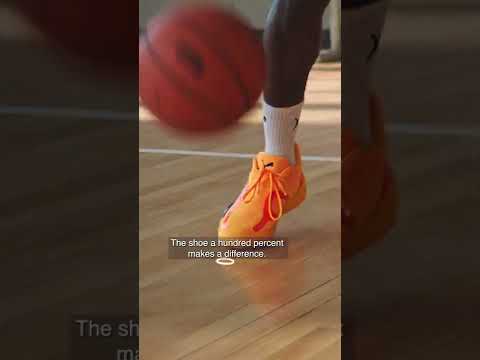 Buty do koszykówki męskie PUMA Rise Nitro fast yellow/electric peppermint